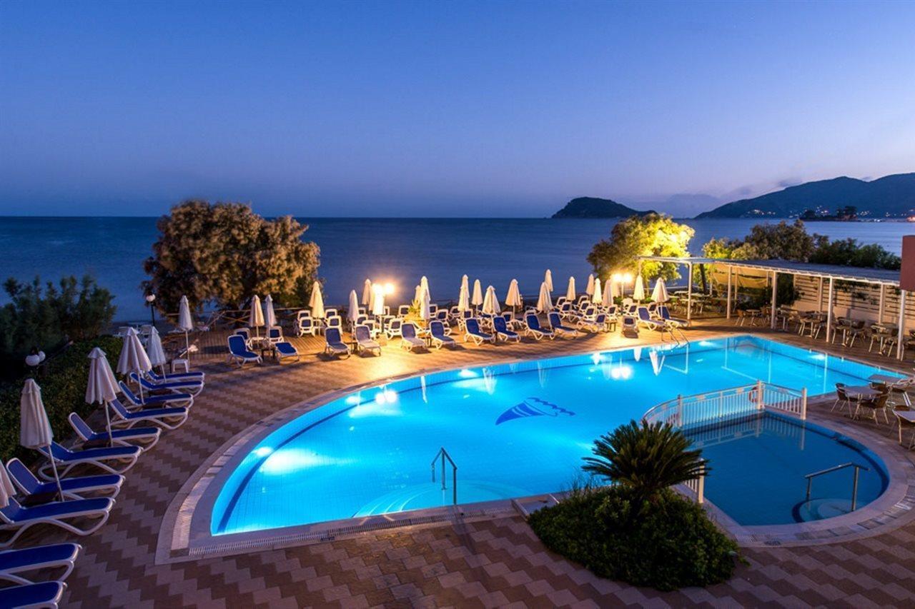 Mediterranean Beach Resort Laganas Bagian luar foto