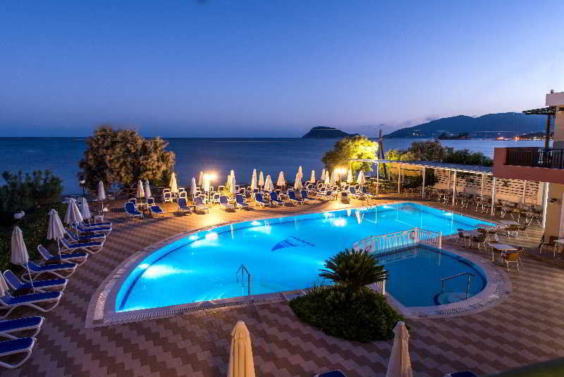 Mediterranean Beach Resort Laganas Bagian luar foto